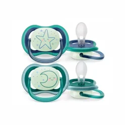 Avent Ultra Air Night Soothers 2pk