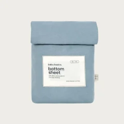 Babu Basics Organic Cotton Bassinet Oval Fitted Sheet - 58 x 72cm