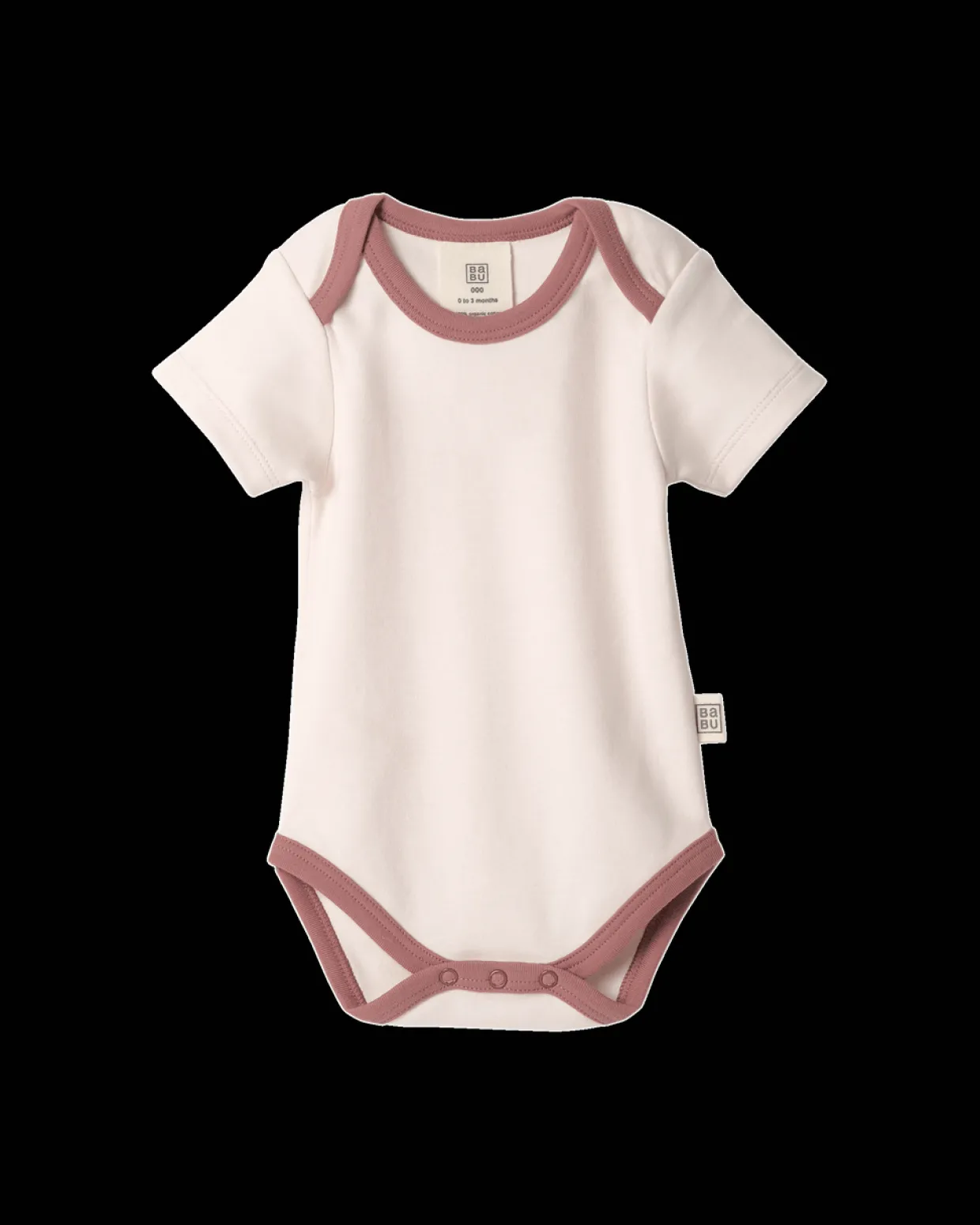 Babu Organic Cotton Short Sleeve Bodysuit
