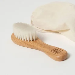 Babu Wooden Baby Hairbrush