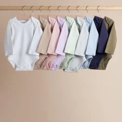 Baby Basics Organic Cotton Long-Sleeve Bodysuit