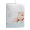 Baby First Fitted Portacot Sheet - White