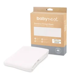 BabyRest Bamboo Fitted Sheet 140 x 70cm