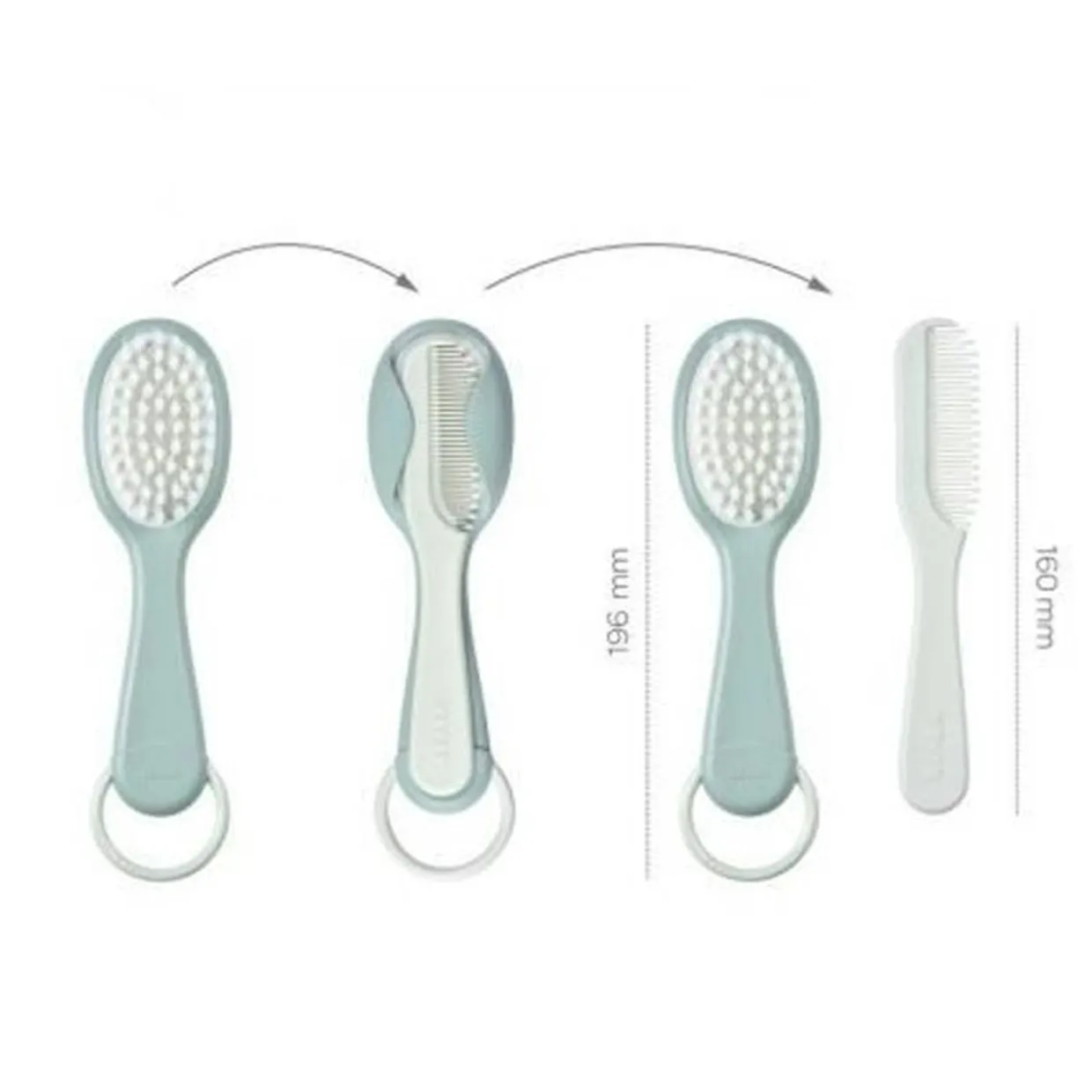 Beaba Baby Brush & Comb Set
