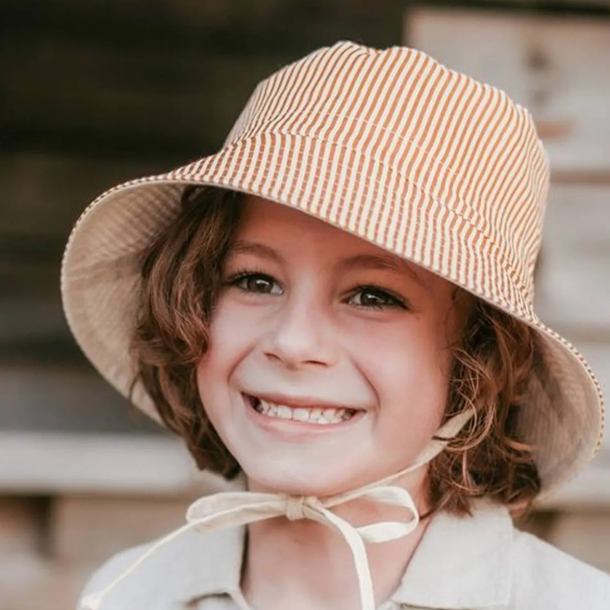 Bedhead Hats - 'Explorer' Kids Reversible Bucket hat