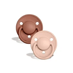 BIBS De Lux Silicone Colour Mix 2pk - One Size