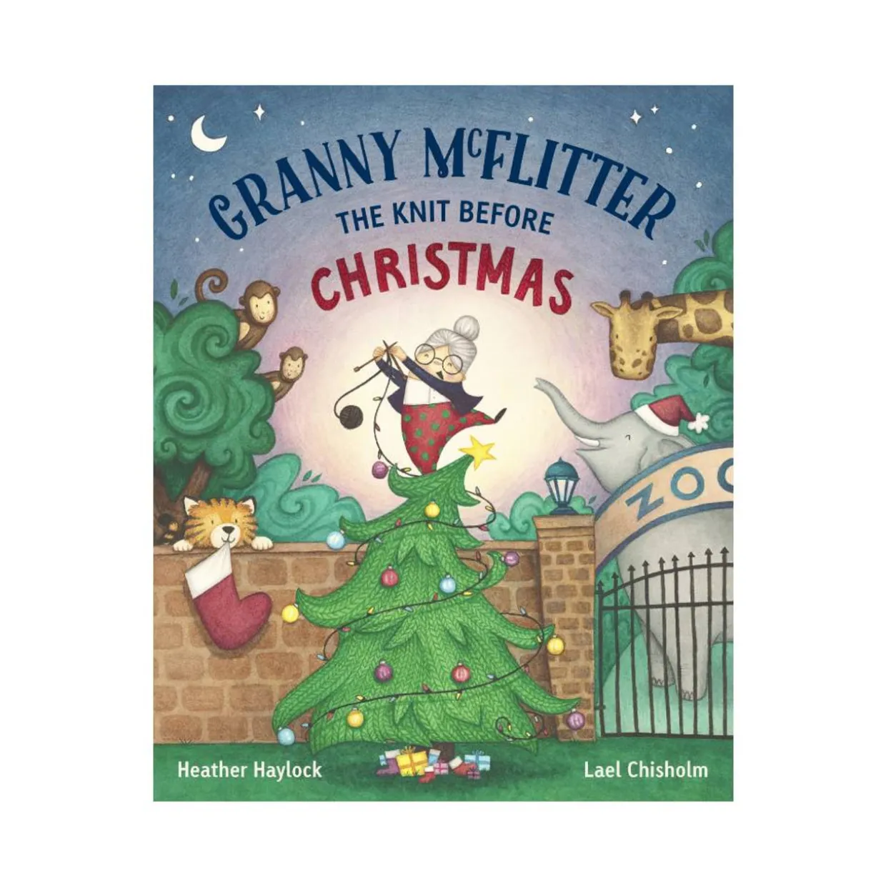 Book - Granny McFlitter, The Knit Before Christmas