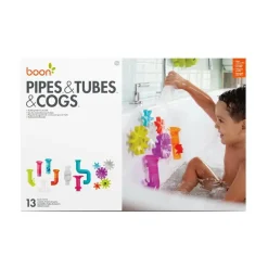 Boon Bath Toy Bundle - Pipes, Tubes & Cogs