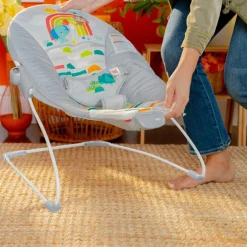 Bright Starts Playful Paradise Vibrating Baby Bouncer