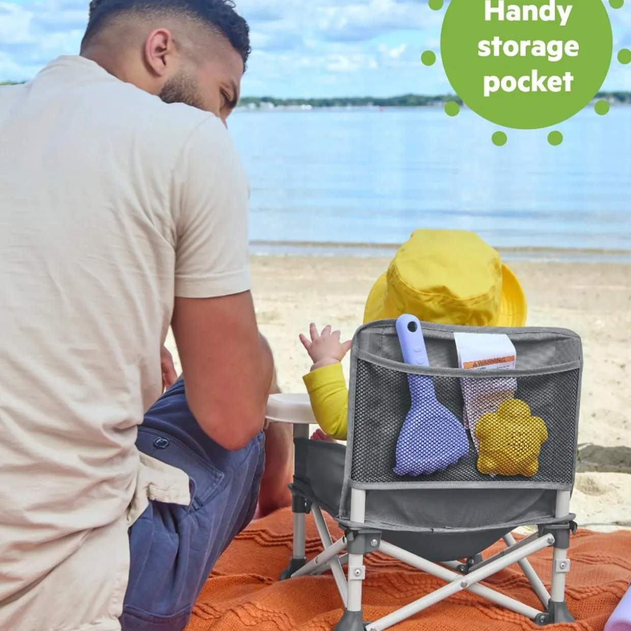 Bright Starts Pop 'N Sit Portable Booster Seat