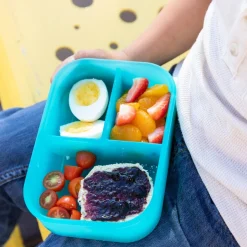 Bumkins Bento Box 3 Section - Jelly Silicone - Clearance
