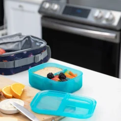 Bumkins Bento Box 3 Section - Jelly Silicone - Clearance