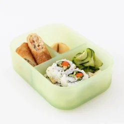 Bumkins Bento Box 3 Section - Jelly Silicone - Clearance