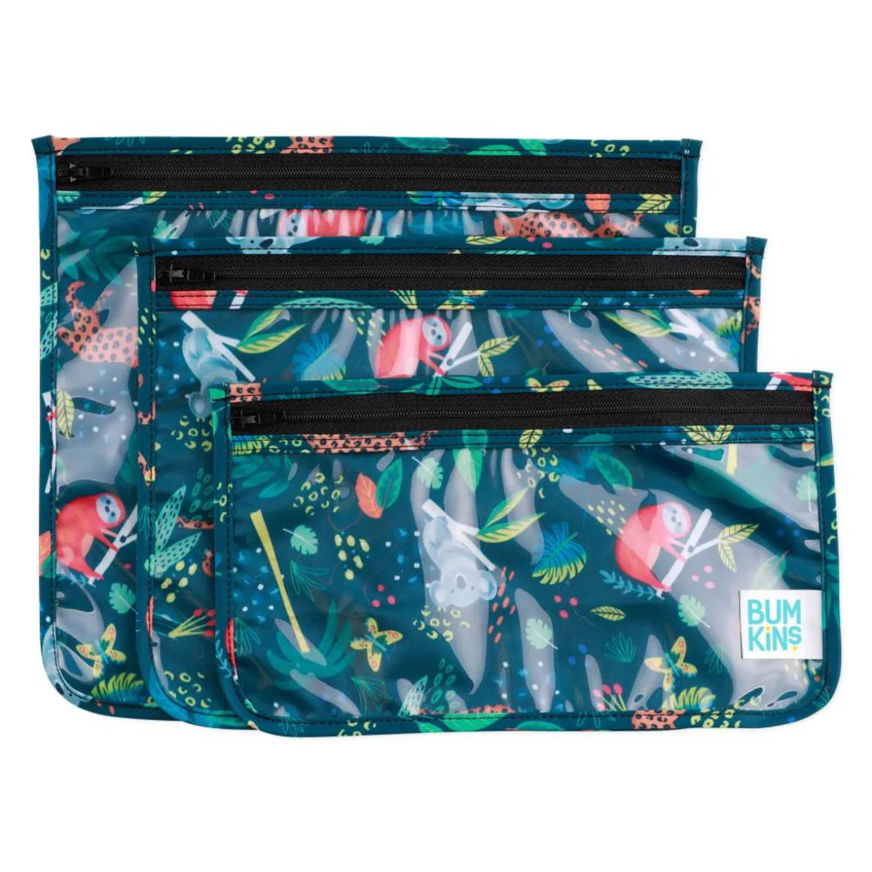 Bumkins Clear Travel Bag 3pk - SECONDS