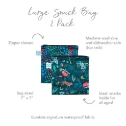 Bumkins Large Snack Bag 2pk