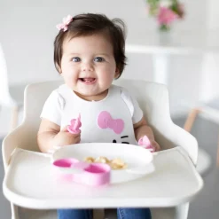 Bumkins Silicone Grip Dish - Sanrio Hello Kitty