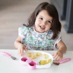 Bumkins Silicone Grip Dish - Sanrio Hello Kitty