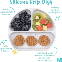 Bumkins Silicone Grip Dish