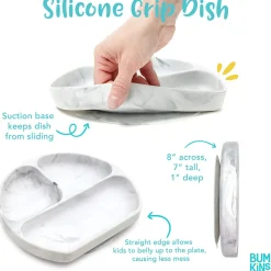 Bumkins Silicone Grip Dish