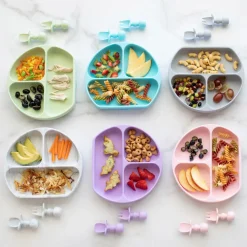 Bumkins Silicone Grip Dish