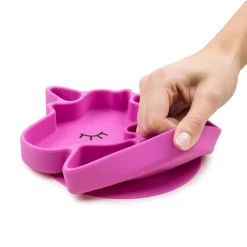 Bumkins Silicone Grip Dish - Unicorn