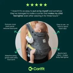 Carifit+ Multi-Position Baby Carrier