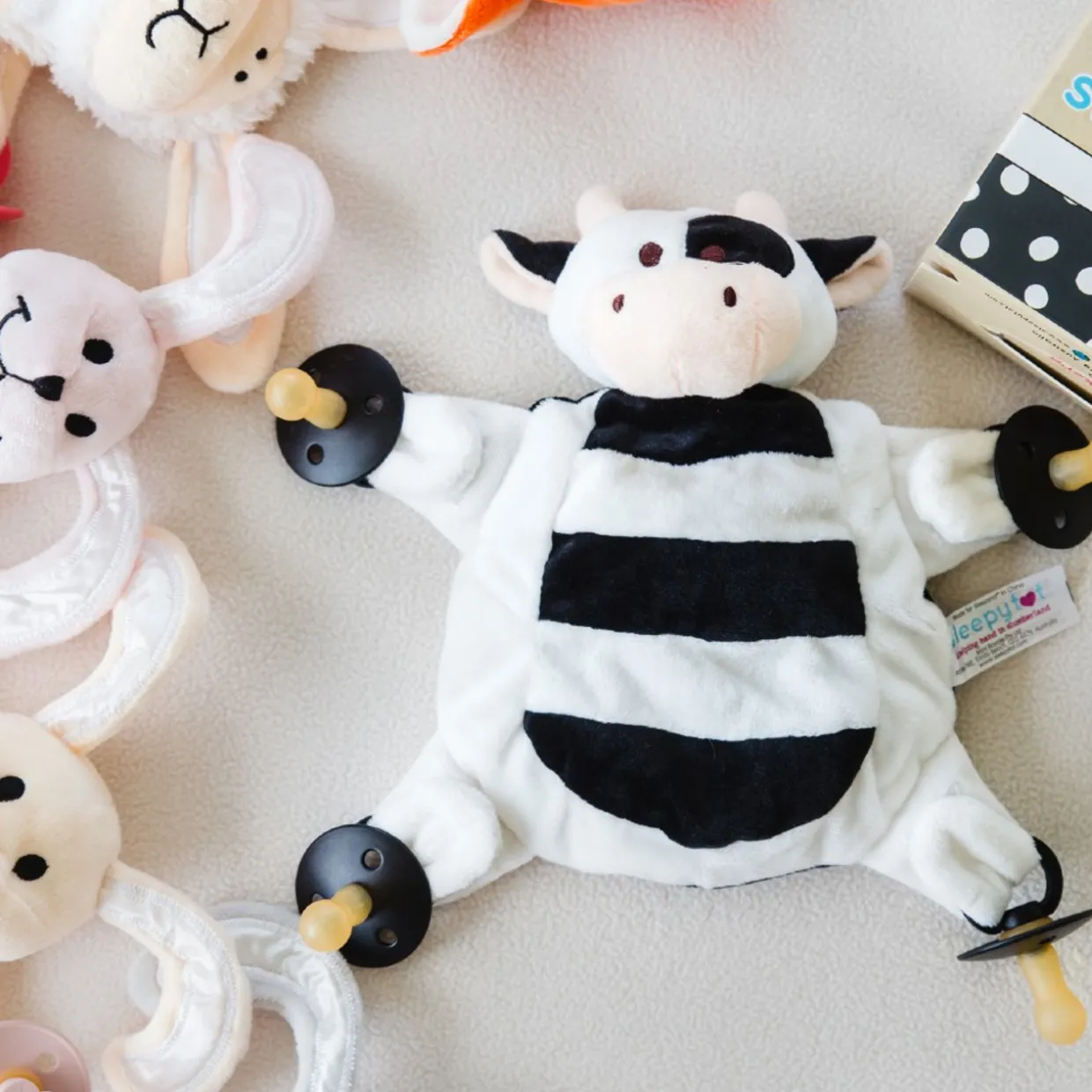 Cow Sleepy Tot Comforter - Medium