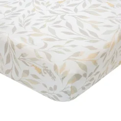 Crane Baby Cot Fitted Sheet - Willow Collection