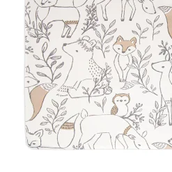 Crane Baby Cot Fitted Sheet - Ezra Collection - 132 x 71cm