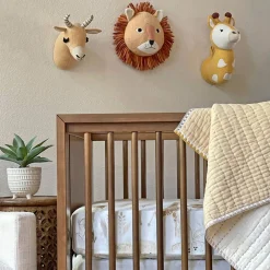 Crane Baby Plush Head Wall Decor - Kendi - Lion