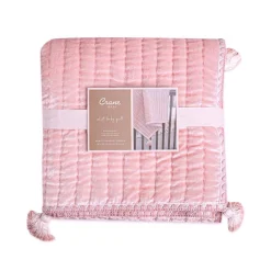 Crane Baby Reversible Cot Quilt - Parker