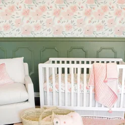 Crane Baby Reversible Cot Quilt - Parker