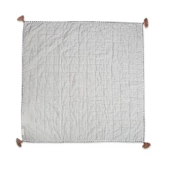Crane Baby Reversible Cot Quilt - Ezra - Clearance