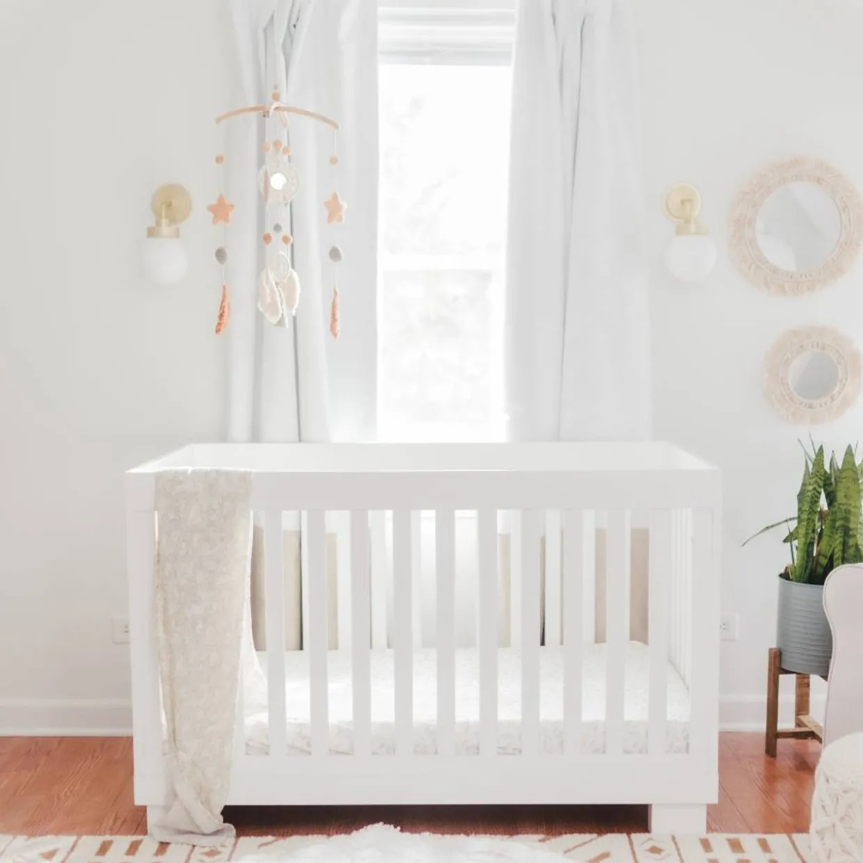 Crane Baby Willow Leaf Ceiling Hanging