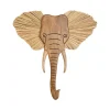 Crane Baby Wooden Elephant Wall Decor - 1pc