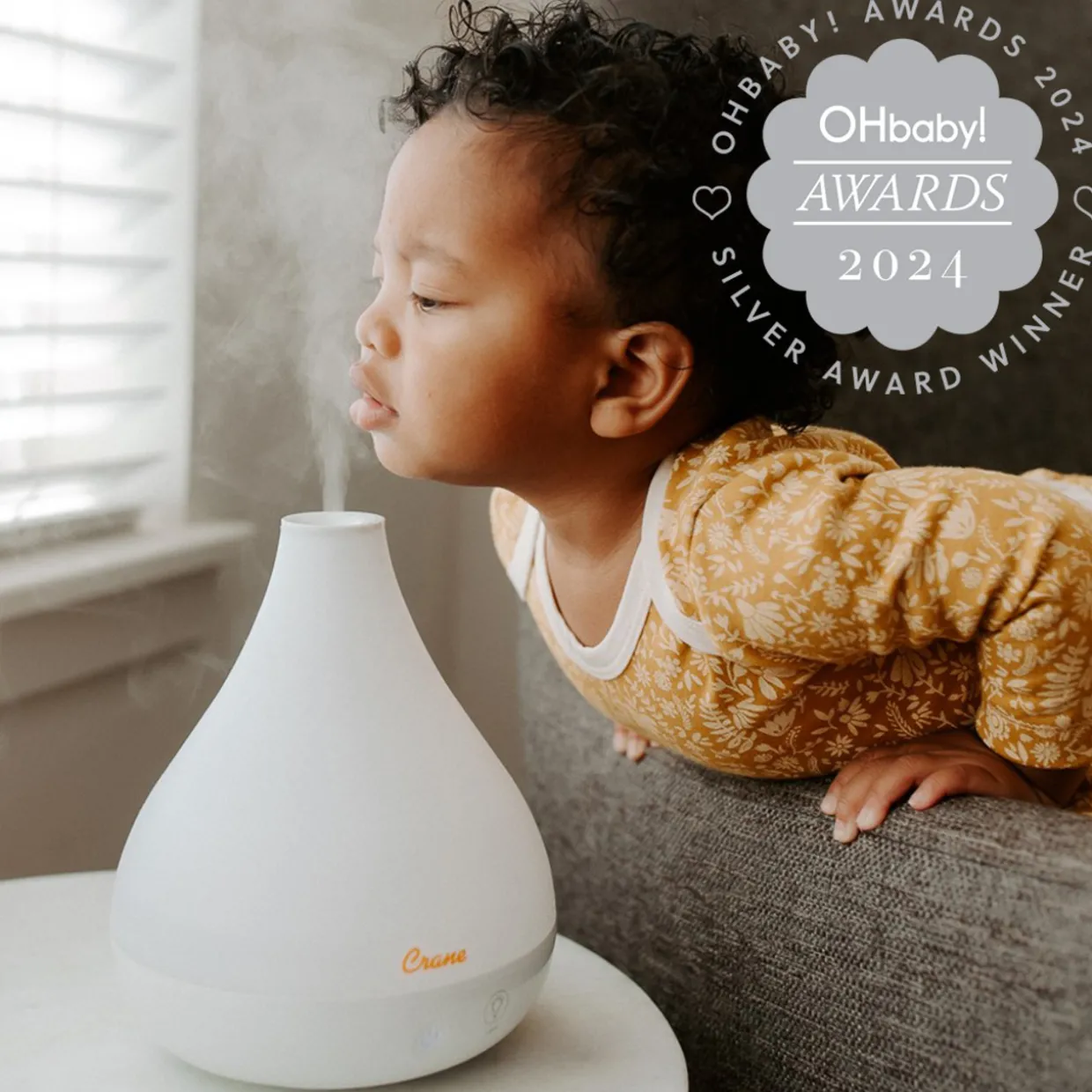 Crane Personal Humidifier & Aroma Diffuser - 0.75L