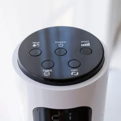 Crane Tower Fan and Air Circulator (116 cm) - White