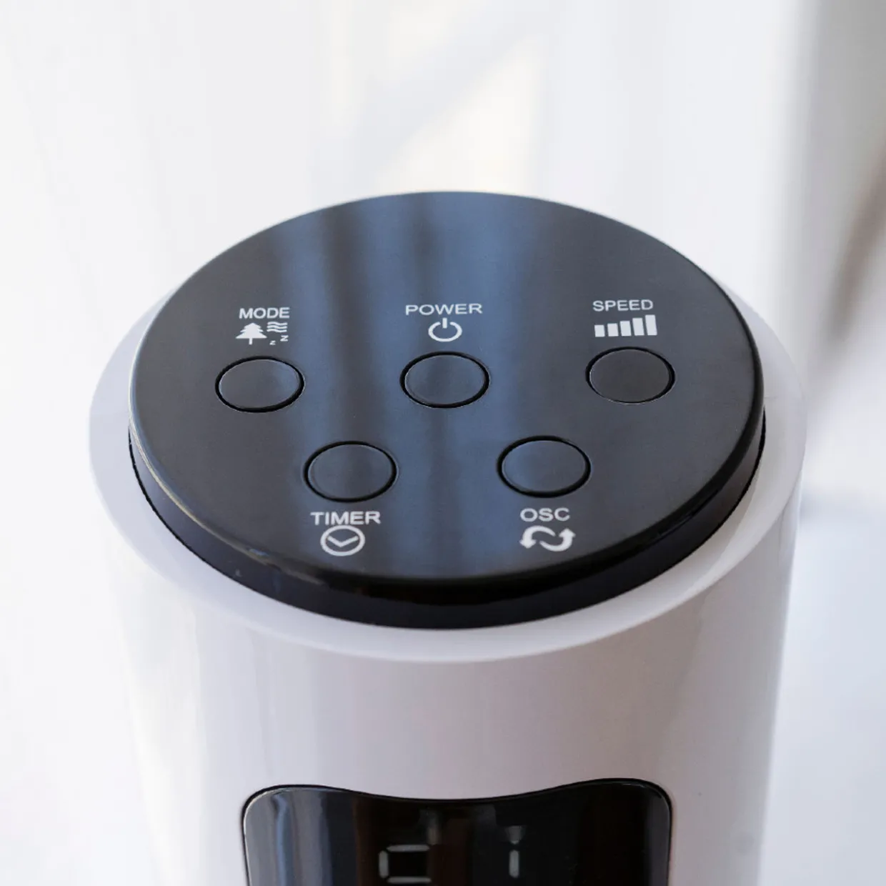 Crane Tower Fan and Air Circulator (116 cm) - White