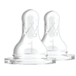 Dr Browns Standard (Narrow) Silicone Teats 2 pack