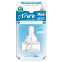 Dr Browns Standard (Narrow) Silicone Teats 2 pack