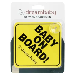 Dreambaby Baby On Board Sign - Yellow