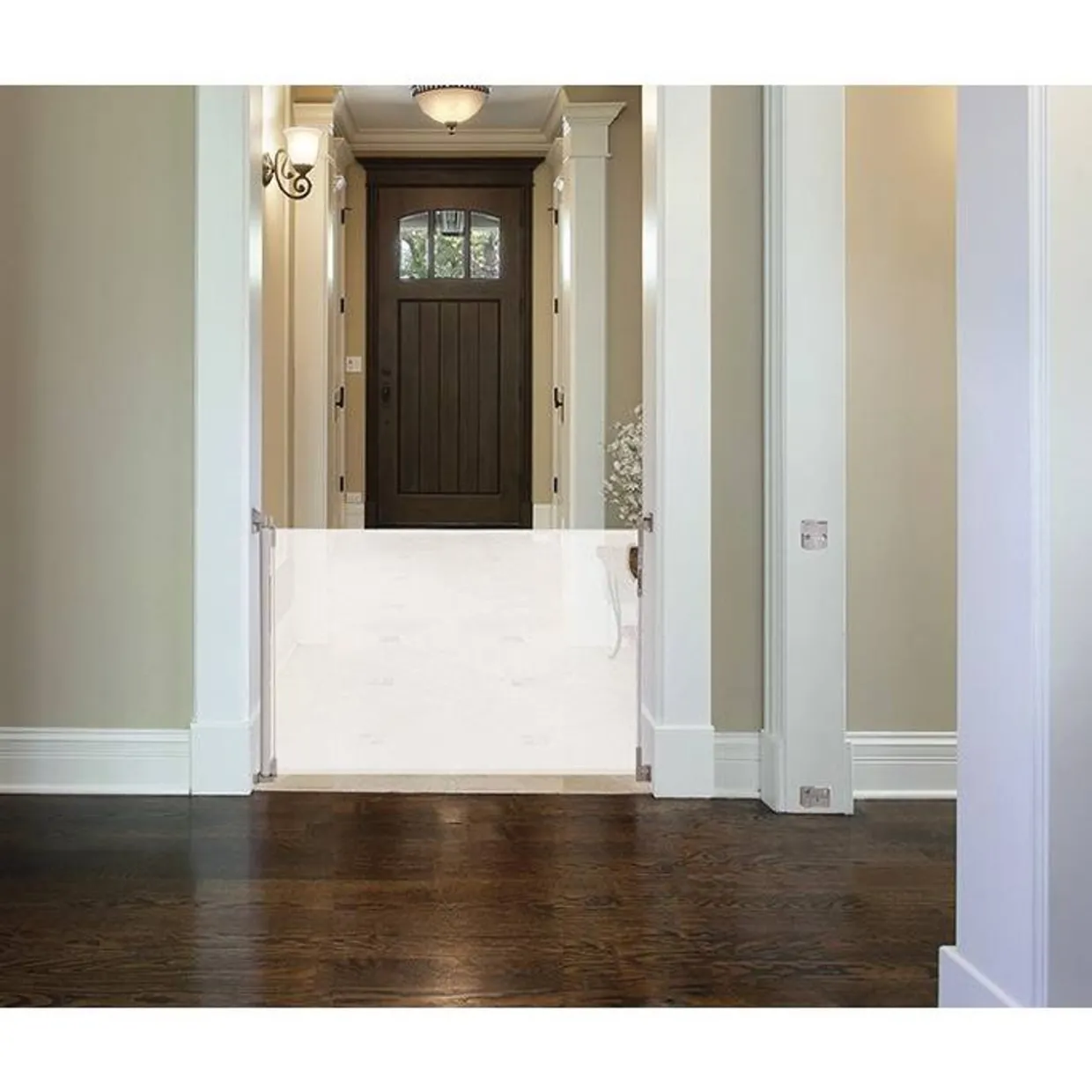 Dreambaby Retractable Gate - White