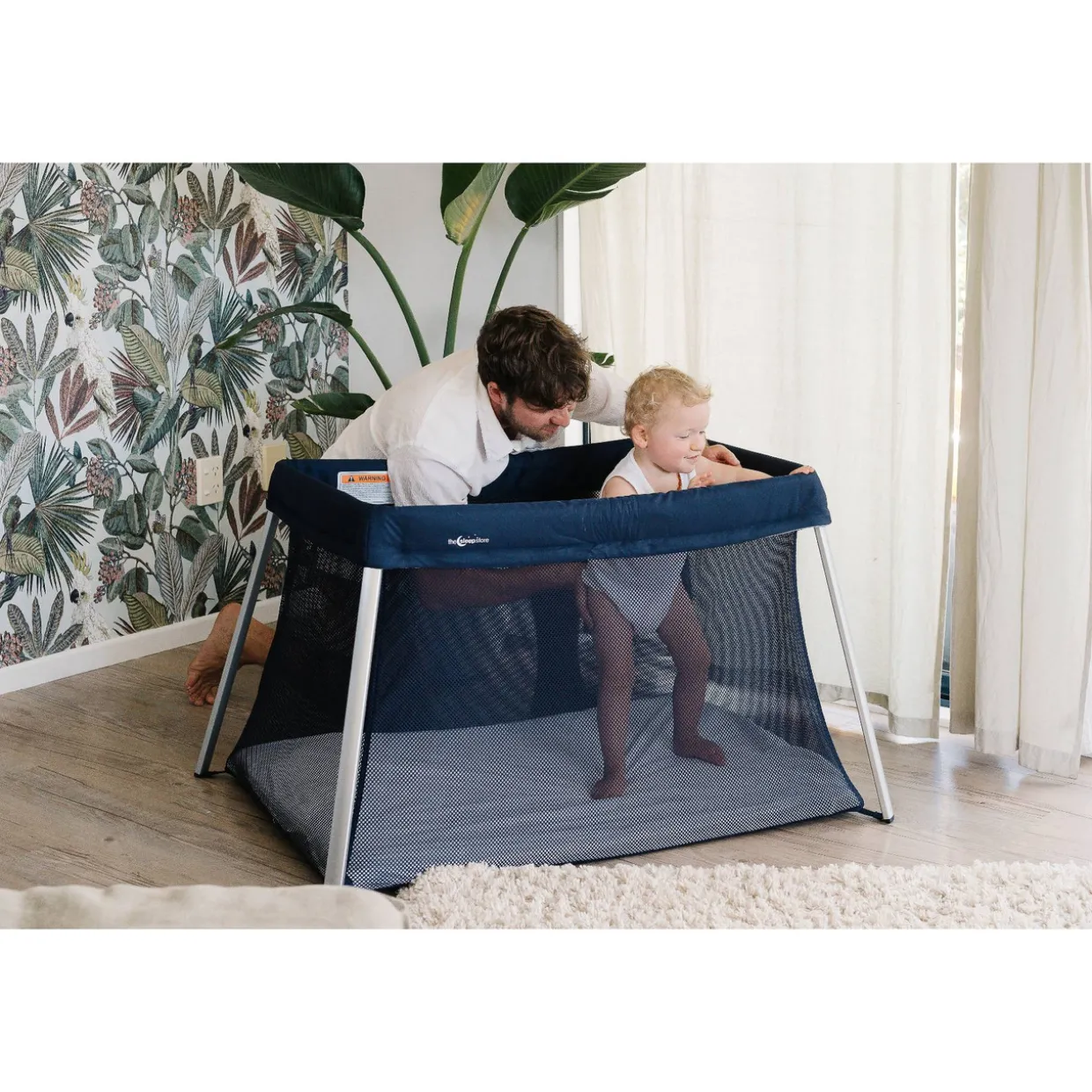 Drift Travel Cot - Navy