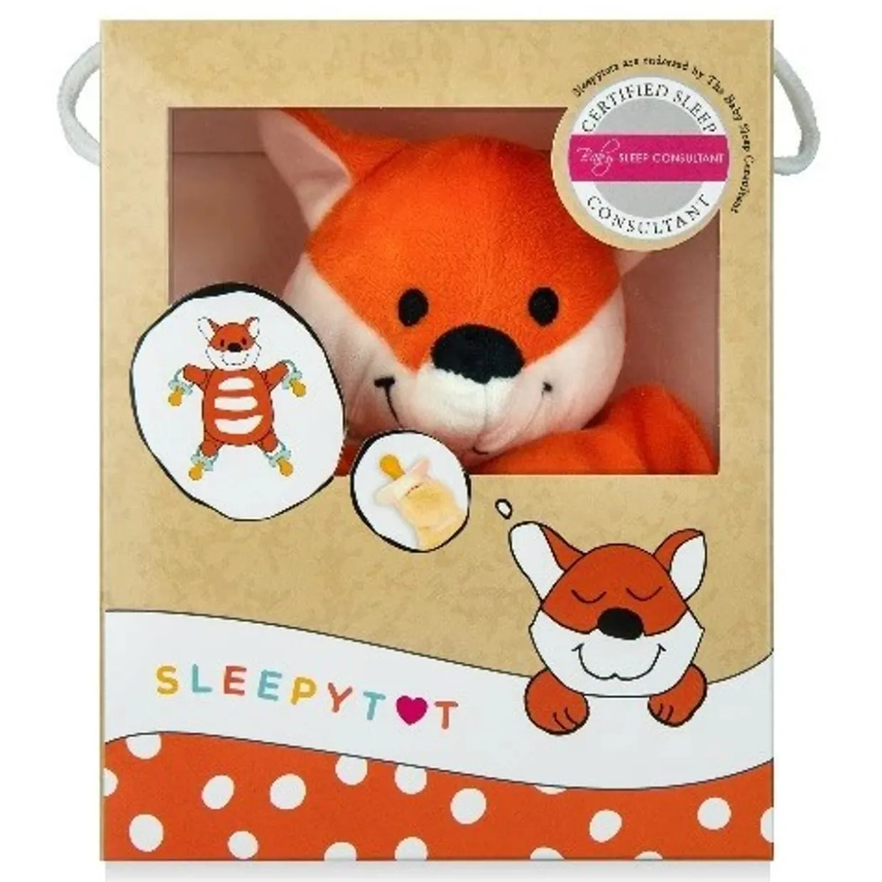Fox Sleepy Tot Comforter - Medium