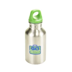 Go Green Stainless Steel Bottle - Clearance