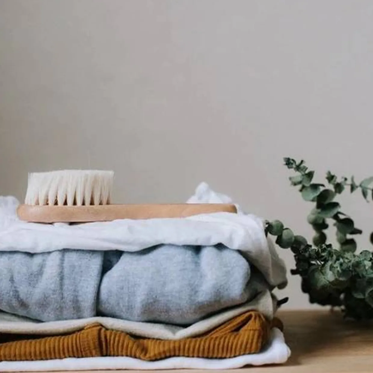 Haakaa Goat Wool Baby Hair Brush