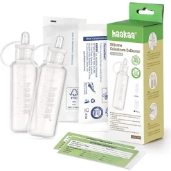 Haakaa Pre-Sterilised Silicone Colostrum Collector 2pk 20ml