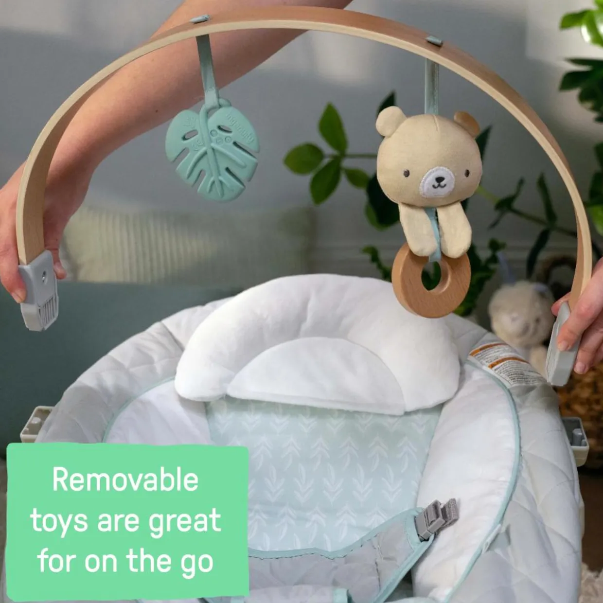 Ingenuity Cozy Spot Soothing Baby Bouncer