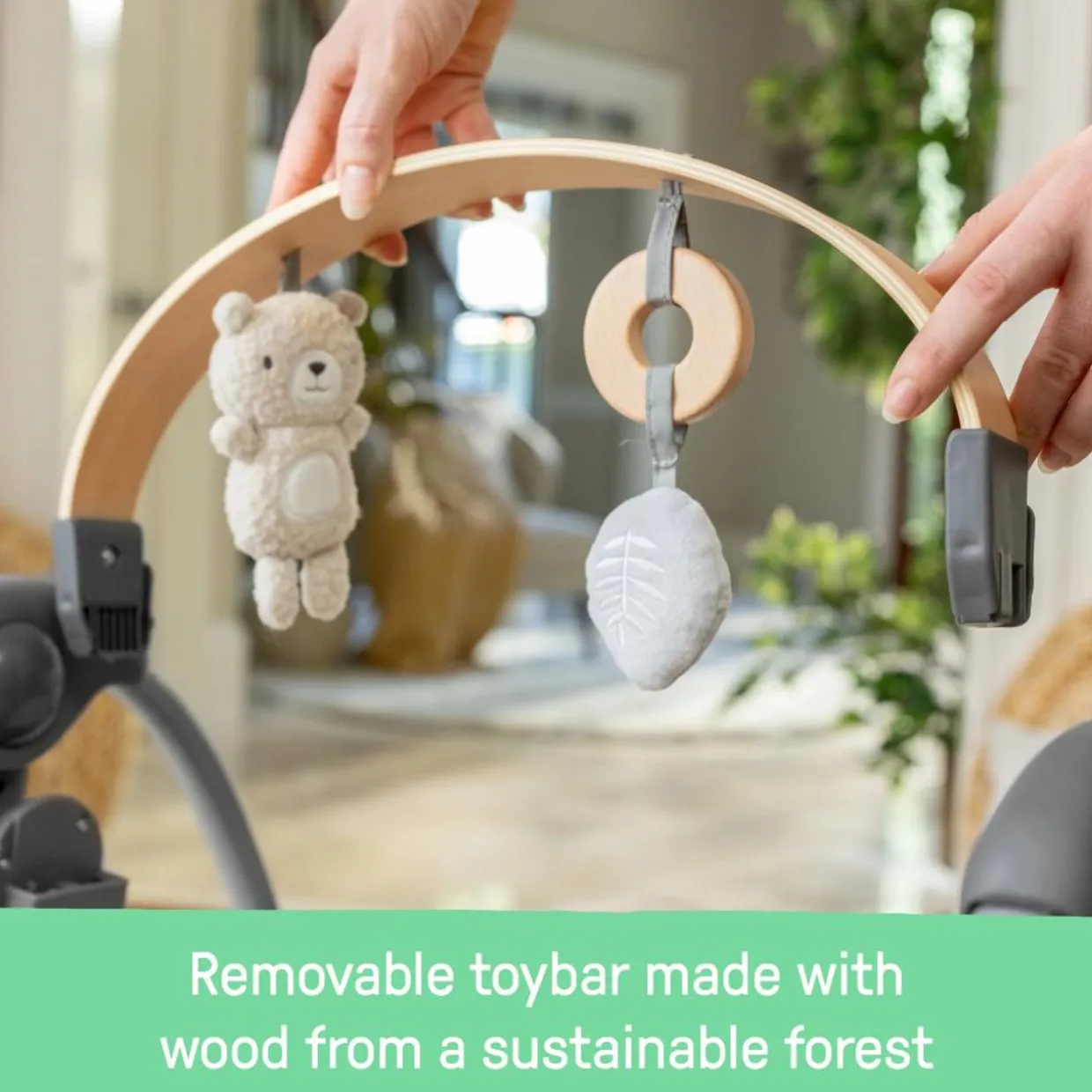 Ingenuity Every Season Swing n Go Portable Swing