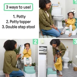 Ingenuity Prepare to Potty 3-in-1 Potty & Step Stool System